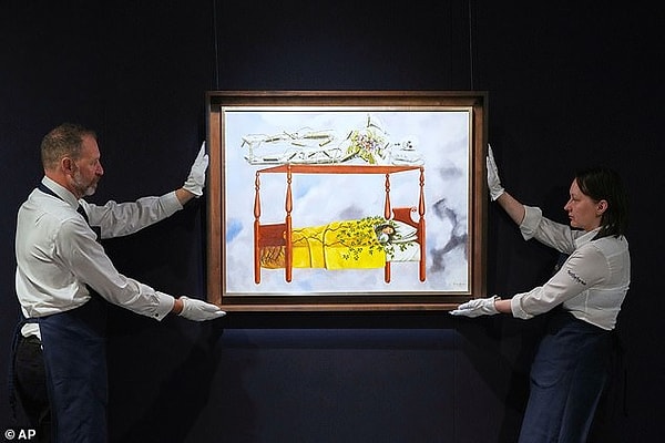 Kahlo’nun bu eşsiz eseri, Meksika folklorik motifleri ile Avrupa sürrealizmini birleştiriyor!