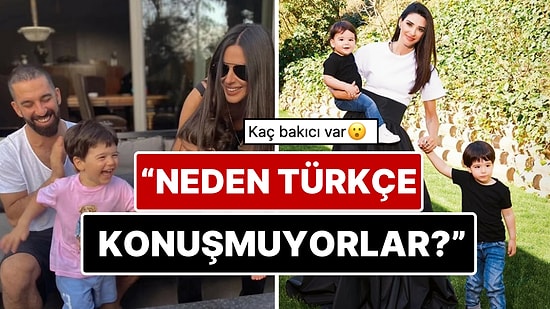 Arda Turan ve Aslıhan Doğan Turan'ın Çocuklarının İngilizce Konuşması ve Yabancı Bakıcıları Dikkat Çekti