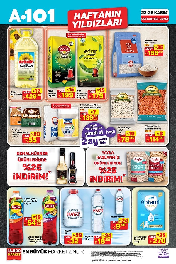 Doğuş Karadeniz Çayı 1 Kg 199 TL