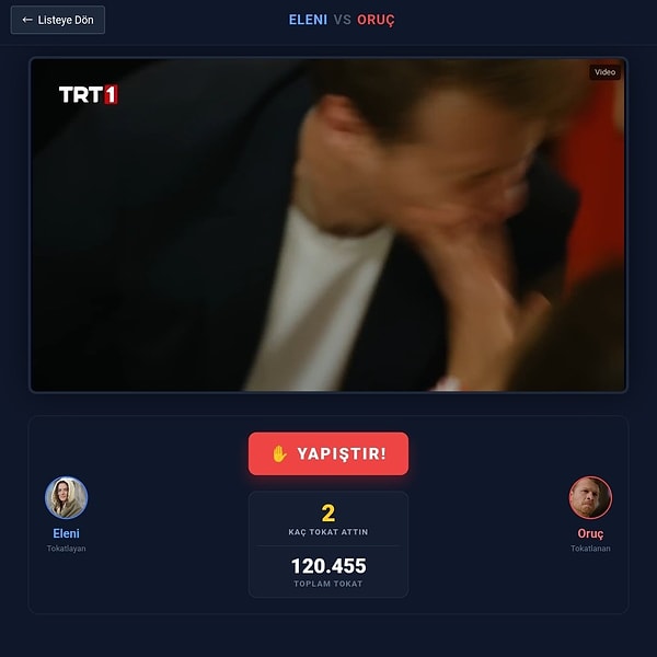 Taşacak Bu Deniz izleyicileri tarafından Oruç’a tokat atmak için bir sayfa açıldı.