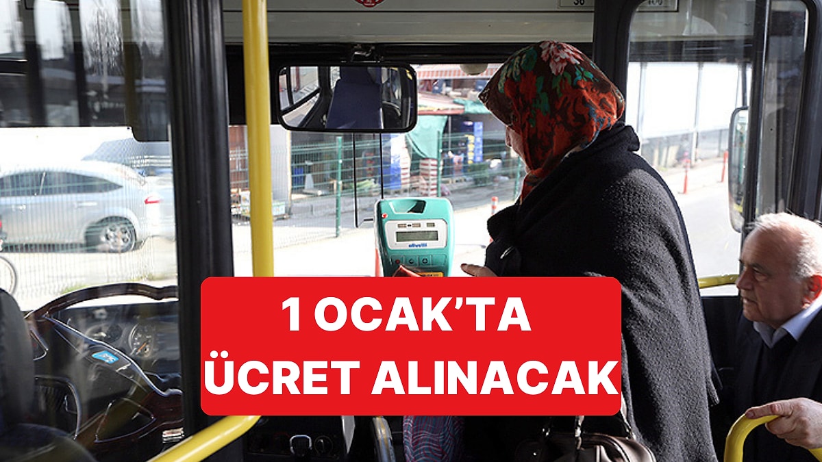 Bir İlde Emekliler İçin Sunulan Ücretsiz Ulaşım Hakkından Vazgeçiliyor