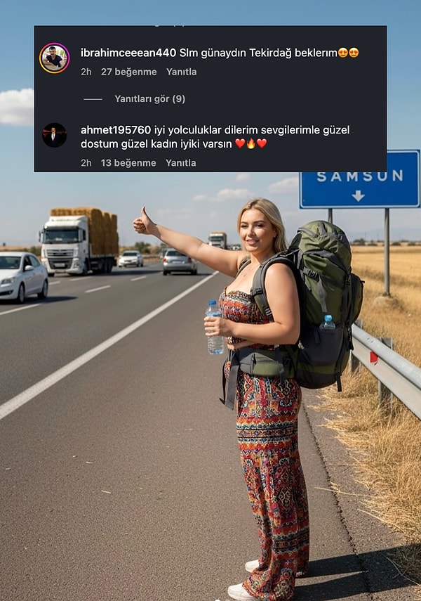 Bazılarının fantezi dünyasına dokunan görseller dökülüyor.