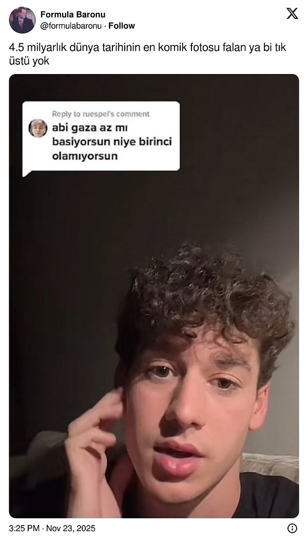 Hiç aklına gelmemiş.