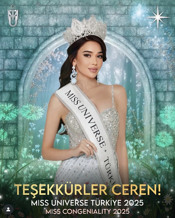 Amidst all these debates, Ceren Arslan managed to carve out a significant achievement for herself by being crowned "Miss Congeniality" at the Miss Universe 2025 pageant.