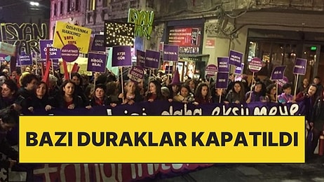 25 Kasım'da Taksim'deki Metro İstasyonları Geçici Süreyle Kapatılacak