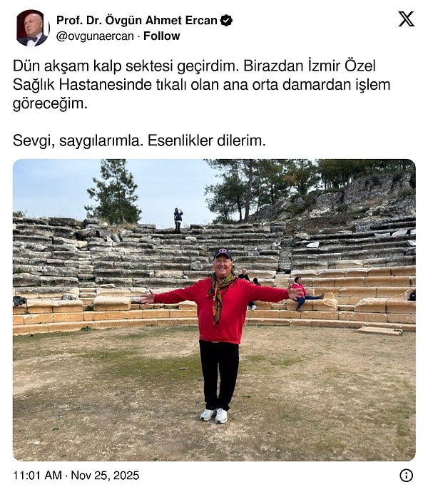 Ahmet Ercan Neden Kalp Krizi Geçirdi?