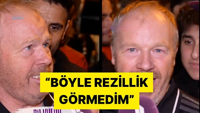 Fanatik Beşiktaş Taraftarı İngiliz Beşiktaş'ın Geldiği Duruma İsyan Etti