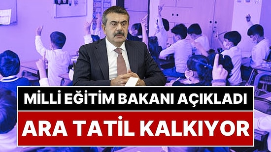 Milli Eğitim Bakanlığı’ndan Sürpriz Karar: Yılda İki Kez Yapılan Ara Tatiller Kaldırılıyor!