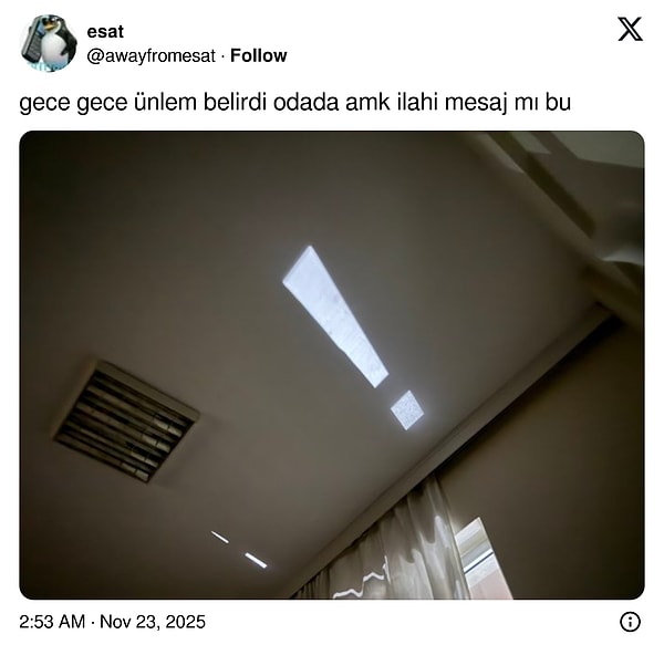 Soru işareti de gelebilirdi.