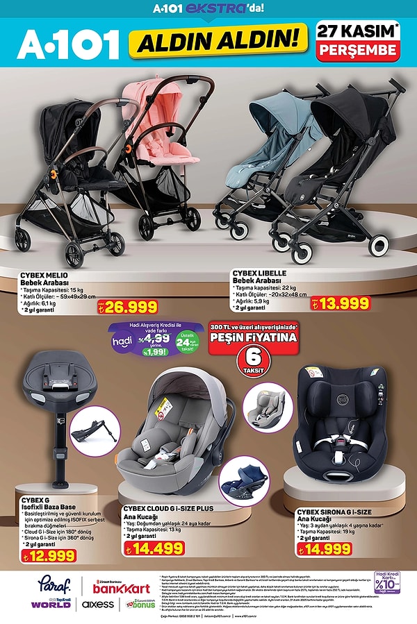 Cybex Bebek Arabası ve Ana Kucağı
