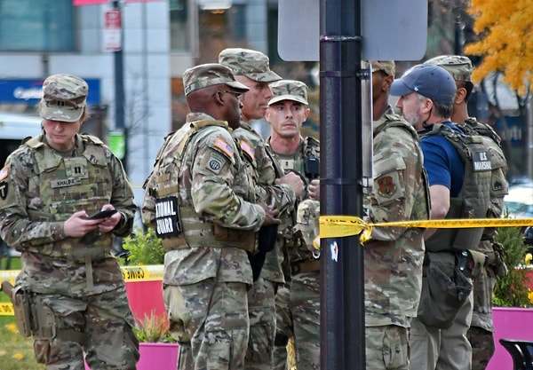 An armed attack was launched on two National Guard soldiers in the vicinity of the White House, located in Washington D.C, the capital of the United States.