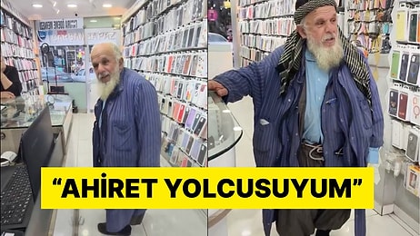 Bir Esnaf Dükkanına Giren Yaşlı Müşteriyi Hızır Zannetti