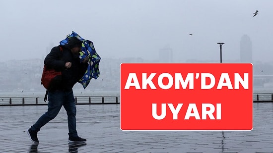 AKOM’dan Uyarı: İstanbul’da Sonbahar Kendini Hissetirecek