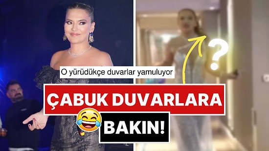 Vücudunu Shoplayınca Duvarları Yamultan Demet Akalın’ın Koridor Performansı Sosyal Medyada Alay Konusu Oldu!
