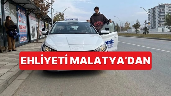 Melissa Vargas Ehliyetini "Memleketi" Malatya'da Girdiği Sınavla Aldı