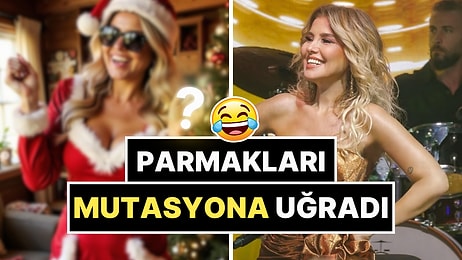 Yapay Zekadan Yararlanmaya Çalışan Gülben Ergen'in Mutasyona Uğrayan Parmakları Gözlerden Kaçmadı!