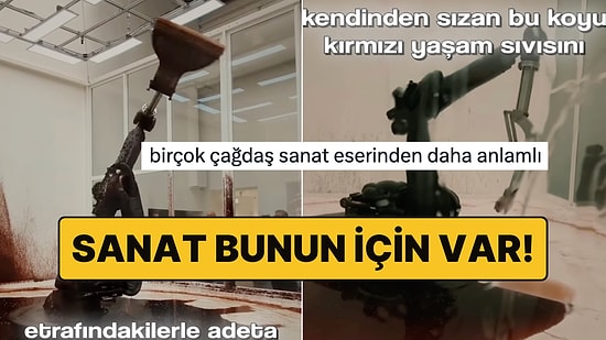 Modern Sanat Müzesinde Gördüğünüz Zaman Oturup Ağlayacağınız "Elimde Değil" Eserine Yorum Yağdı