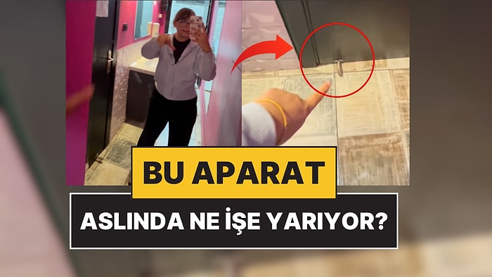 Bir Kullanıcı, Tuvalet Kapılarının Arkasındaki Aparatın Aslında Ne İşe Yaradığını Açıkladı