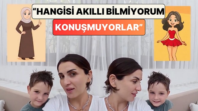 5 Yaşındaki Çocuğuyla Video Çeken Anne Kılık Kıyafete Göre Yorum Yapanlara Ders Verdi