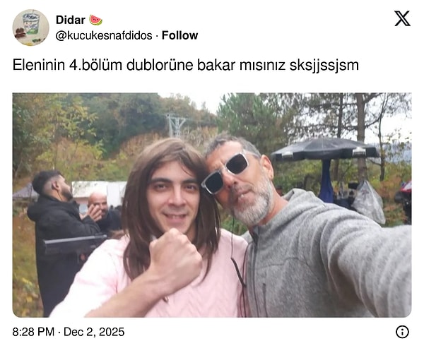 Taşacak Bu Deniz seyircisi, söz konusu kamera arkası görüntülerdeki erkeğin Ava Yaman'ın 4. bölümdeki dublörü olduğunu iddia etti.