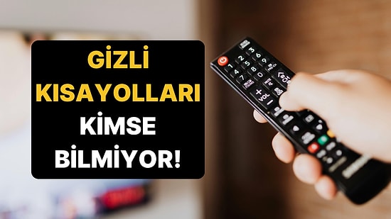 Her Gün Elinize Aldığınız Kumandanın Hiç Bilmediğiniz Özellikleri!