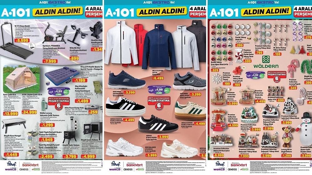 A101'e Makarna Makinesi Geliyor! 4 Aralık 2025 İnternete Özel Aldın Aldın Kataloğu