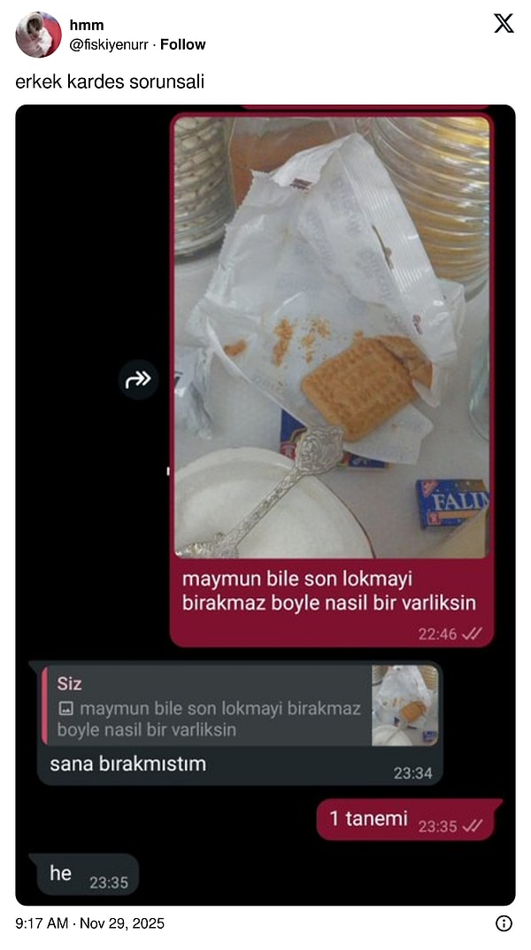 Vicdanlı olanlar da var.