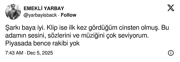 Klipteki yenilikler övgü aldı.