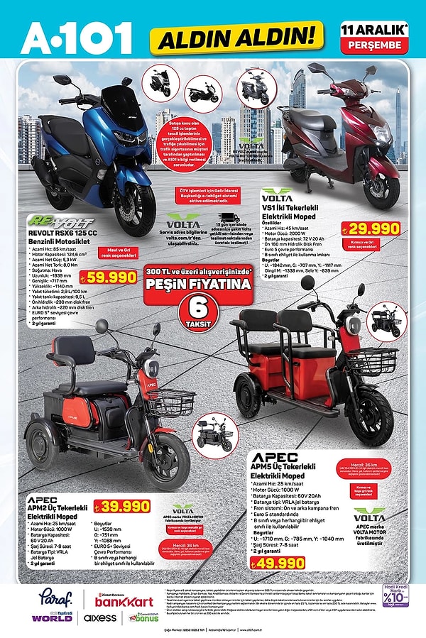 REVOLT 125 CC Benzinli Motosiklet 59.990 TL