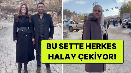 Uzak Şehir'in Demir'i Ferit Kaya, Setteki Halay Akımına Özel Video Paylaştı
