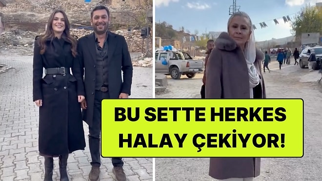 Uzak Şehir'in Demir'i Ferit Kaya, Setteki Halay Akımına Özel Video Paylaştı