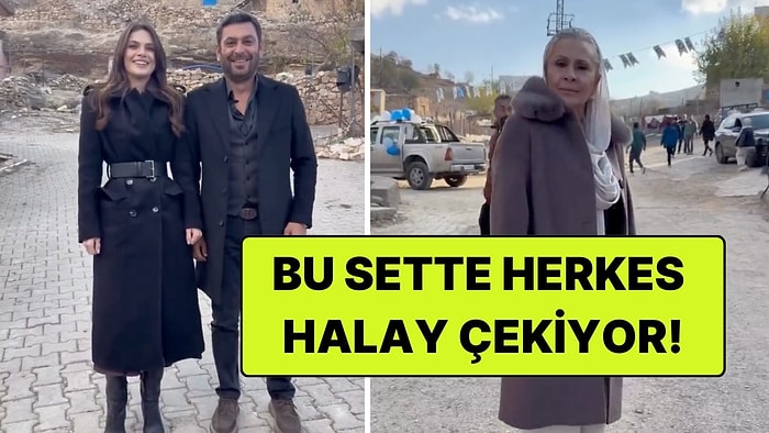 Uzak Şehir'in Demir'i Ferit Kaya, Setteki Halay Akımına Özel Video Paylaştı