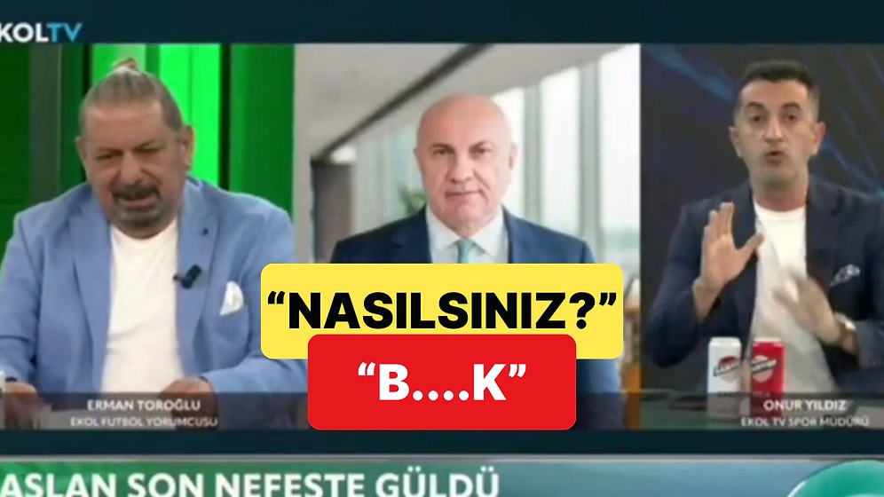 Samsunspor Başkanı Yüksel Yıldırım'ın Canlı Yayın Gafı Onur Yıldız'ı Telaşlandırdı