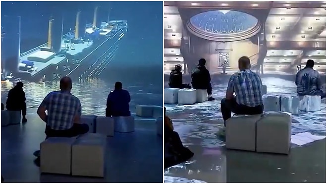 Simulation Prepared to Depict the Experience Aboard Titanic the Night it Sank