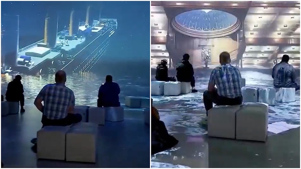 Simulation Prepared to Depict the Experience Aboard Titanic the Night it Sank