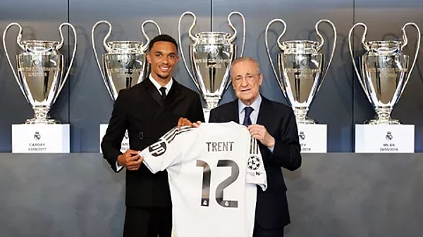 Trent Alexander-Arnold ➡️ Real Madrid: Bedelsiz (Sözleşme Sonu)