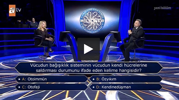 Vücudun Bağışıklık Sisteminin Vücudun Kendi Hücrelerine Saldırma Durumun İfade Eden Kelime Hangisidir?
