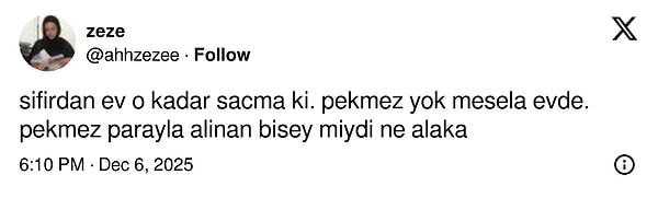 Evin içinde hep olan bir şey değil miydi?