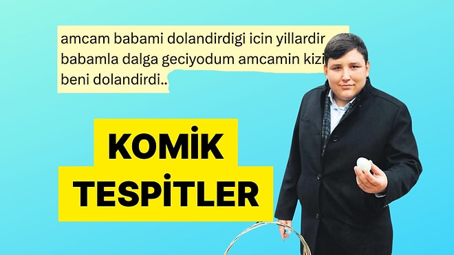 Hayata Dair Tespitlerini Mizahi Açıdan Paylaşan Kişiler