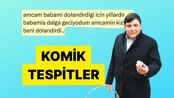 Hayata Dair Tespitlerini Mizahi Açıdan Paylaşan Kişiler