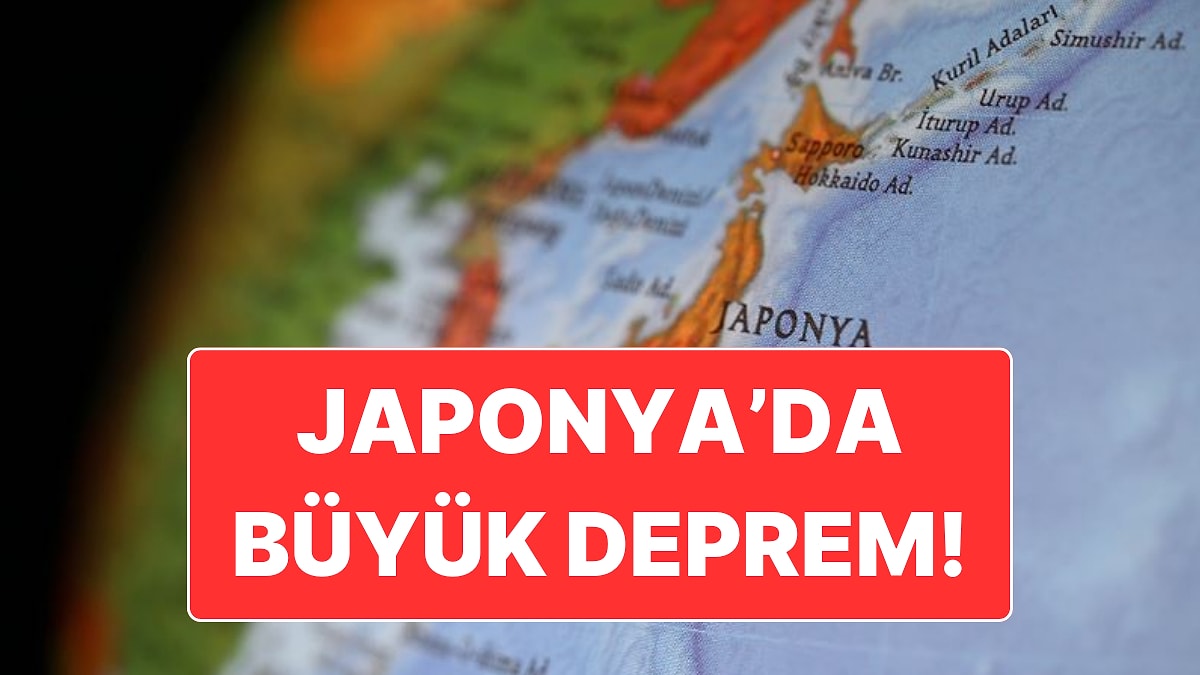 Japonya’da 7.2 Büyüklüğünde Deprem Meydana Geldi: Tsunami Alarmı Verildi