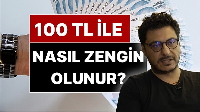 Ekonomist Mert Başaran 100 Lirayla Zengin Olmanın Yollarını Anlattı