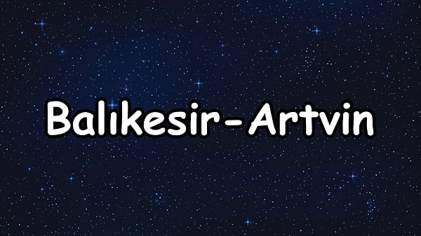 Senin kaderinde yer alan iki şehir;👇