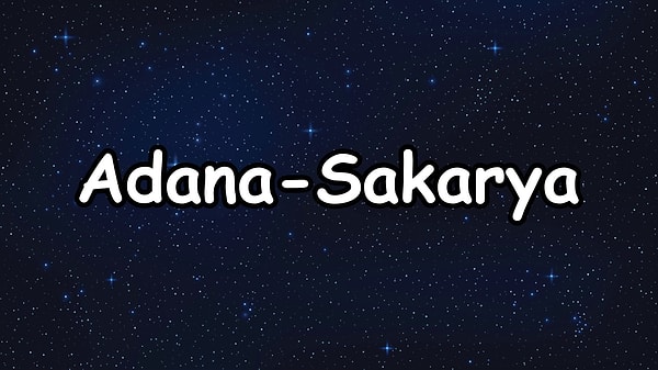 Senin kaderinde yer alan iki şehir;👇