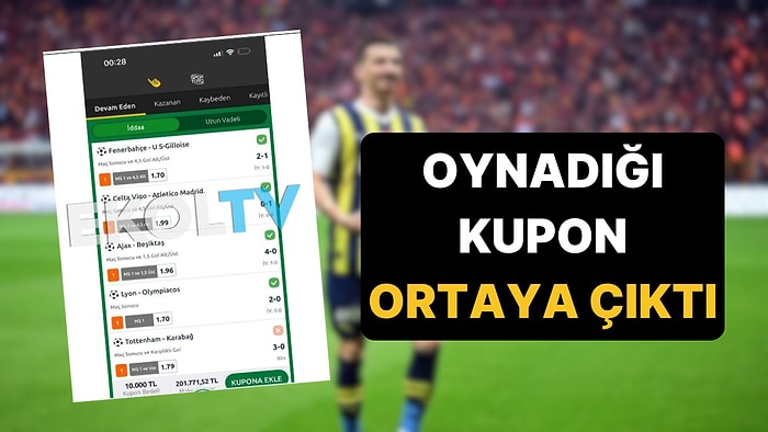 Bahis Soruşturmasında Tutuklanan Futbolcu Mert Hakan Yandaş'ın Oynadığı Kupon Ortaya Çıktı