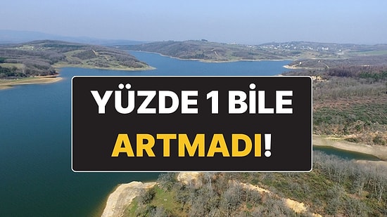 İstanbul’da Günler Süren Sağanak Yağış Barajlara Yaramadı: Yüzde 1 Bile Artmadı