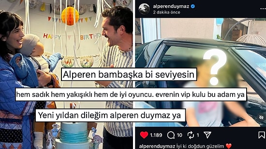 Alperen Duymaz'dan Öğretmen Eşi Kübra Kelkit'e Romantik Doğum Günü Paylaşımı!