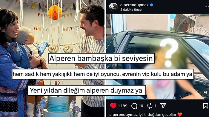 Alperen Duymaz'dan Öğretmen Eşi Kübra Kelkit'e Romantik Doğum Günü Paylaşımı!