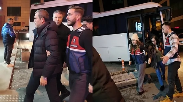 Uyuşturucu operasyonu kapsamında gözaltına alınmışlardı.