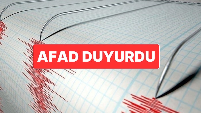 AFAD Duyurdu: Balıkesir’de 4.9 Büyüklüğünde Deprem